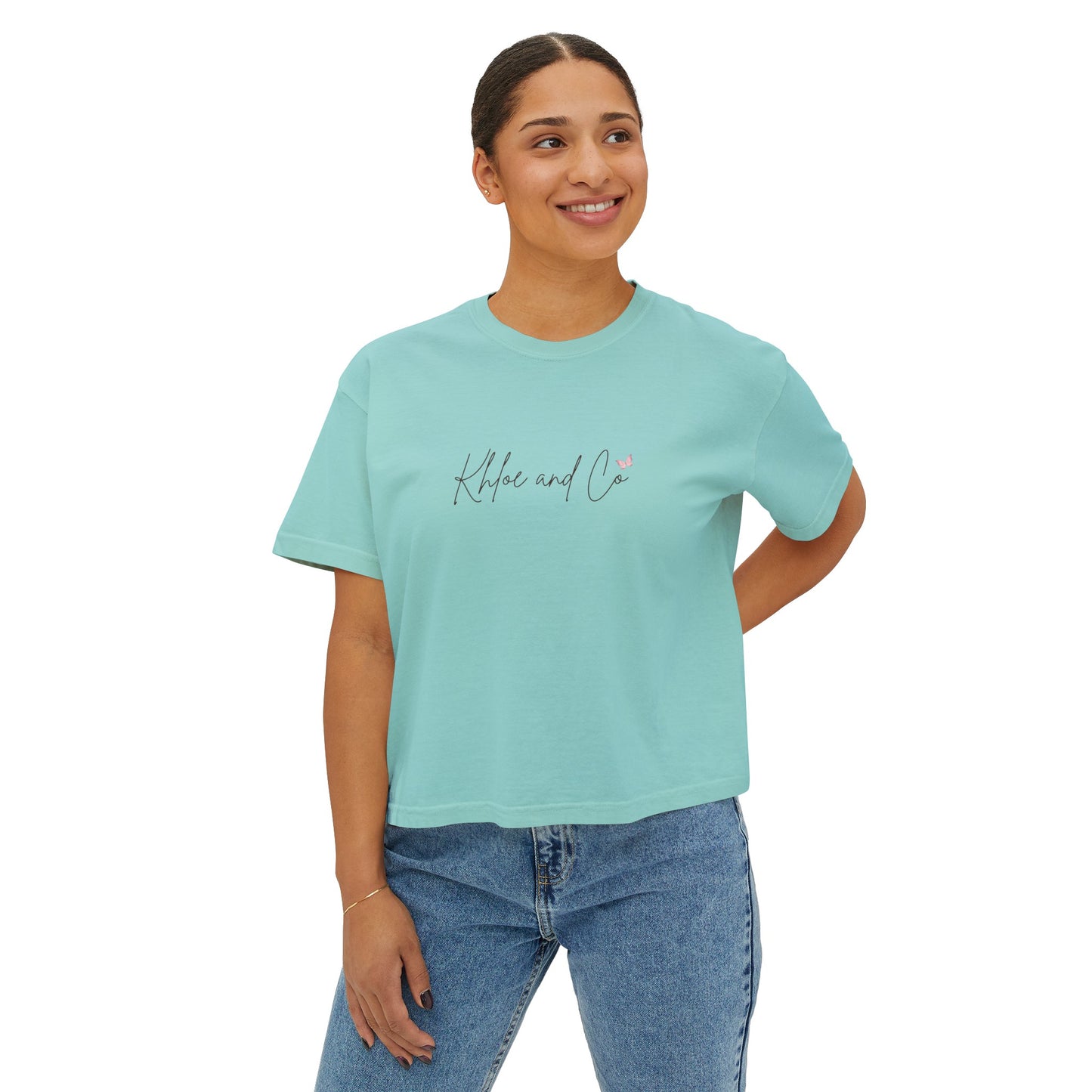 Khloe and Co Boxy Tee