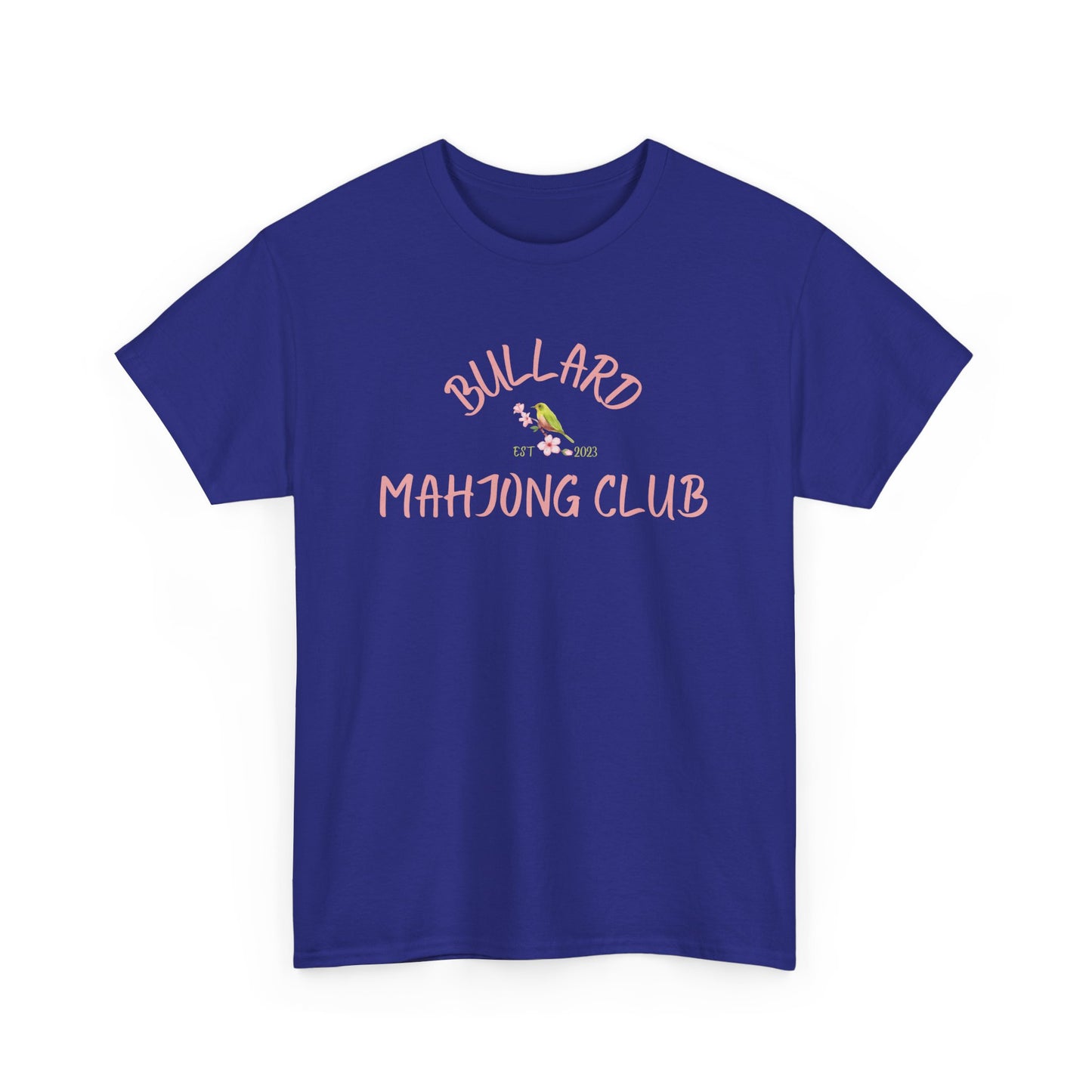 Bullard Mahjong Club Unisex Heavy Cotton Tee - Casual Gaming Shirt