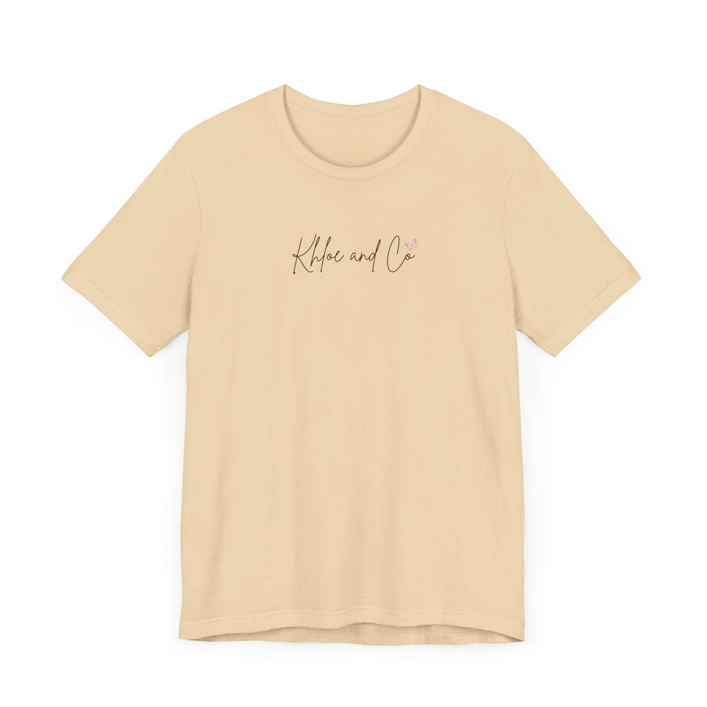 Khloe and Co Unisex Jersey Short Sleeve Tee