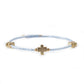Faithful Cross Bangle-Sky Blue, Cross Bracelet | Christian