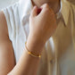 Faithful Cross Bangle-Latte, Cross Bracelet | Christian