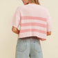 RIBBED KNIT SWEATER TOP