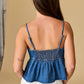 Bow DenimTop