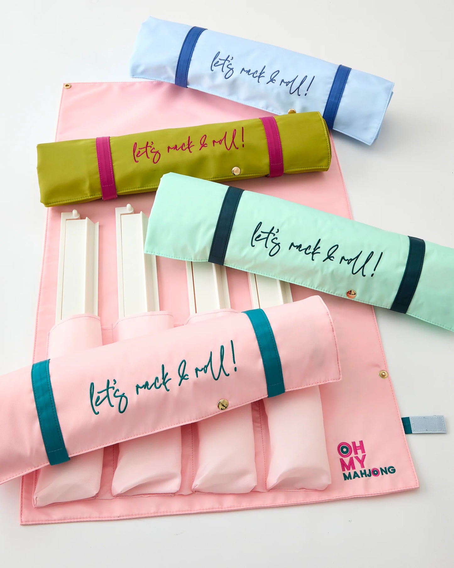 Light Pink Rack & Roll Bag