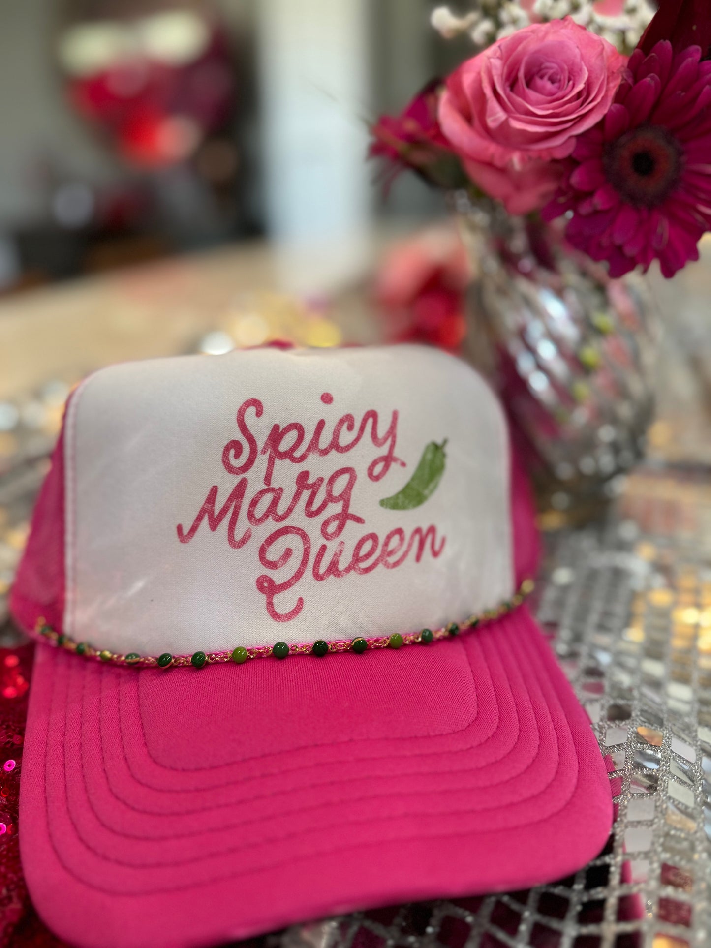 SPICY MARG QUEEN TRUCKER HAT