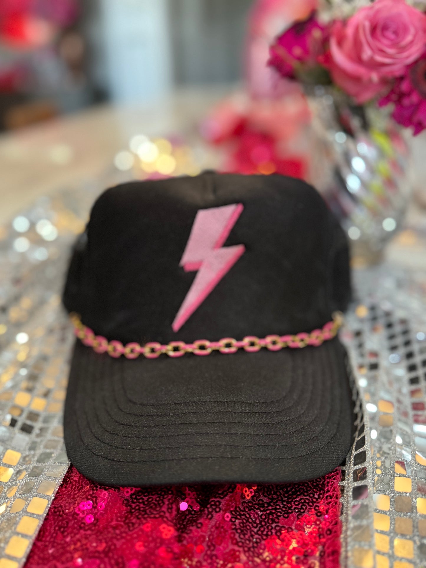 LIGHTNING BOLT TRUCKER HAT