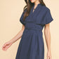 NAVY MINI DRESS
