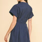 NAVY MINI DRESS