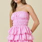 Strapless Mini Dress