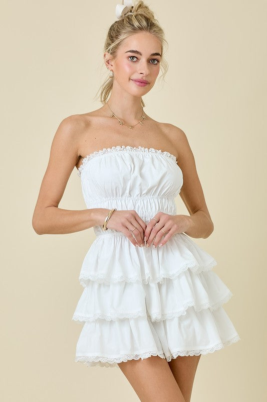 Strapless Mini Dress