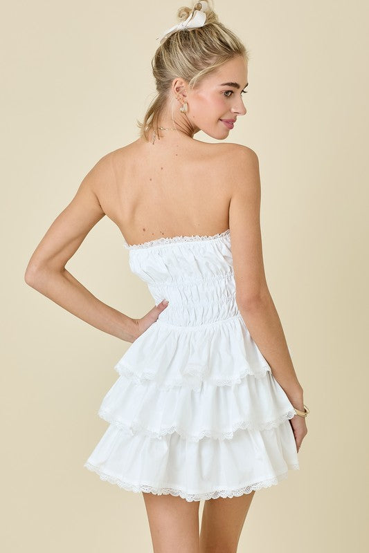 Strapless Mini Dress