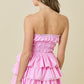 Strapless Mini Dress