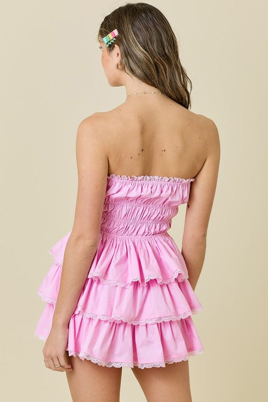Strapless Mini Dress