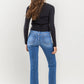 HIGH RISE KICK FLARE JEANS