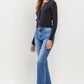 HIGH RISE KICK FLARE JEANS