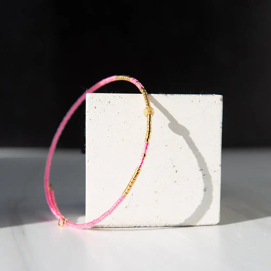 SPRINKLES BANGLE-HOT PINK