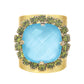 TOVA Cambrie ring in Antique Gold