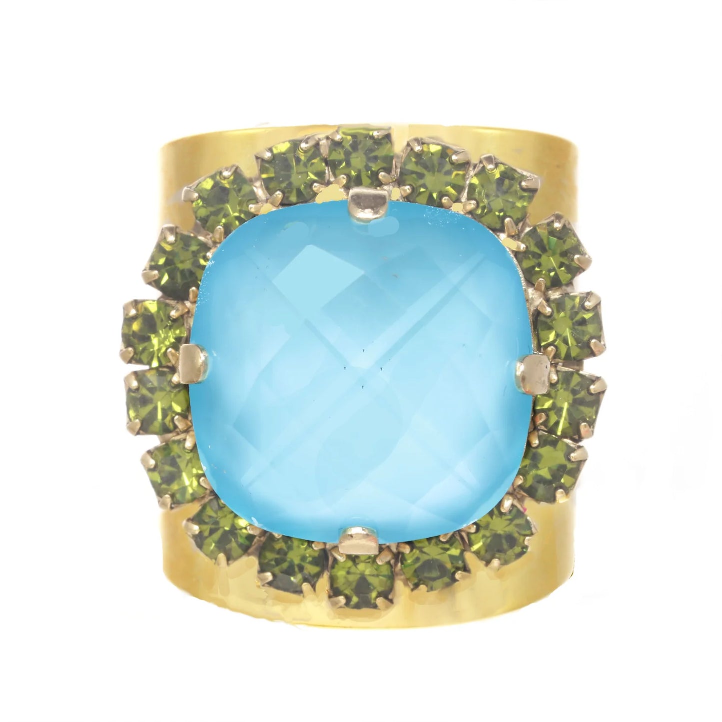 TOVA Cambrie ring in Antique Gold