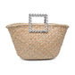 Bukky Straw Beach Tote