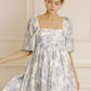 GARDEN TOILE PRINT BABY DOLL DRESS