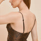 BUSTIER TIERED DRESS