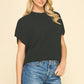 DROPPED SHOULDER SWEATER TOP