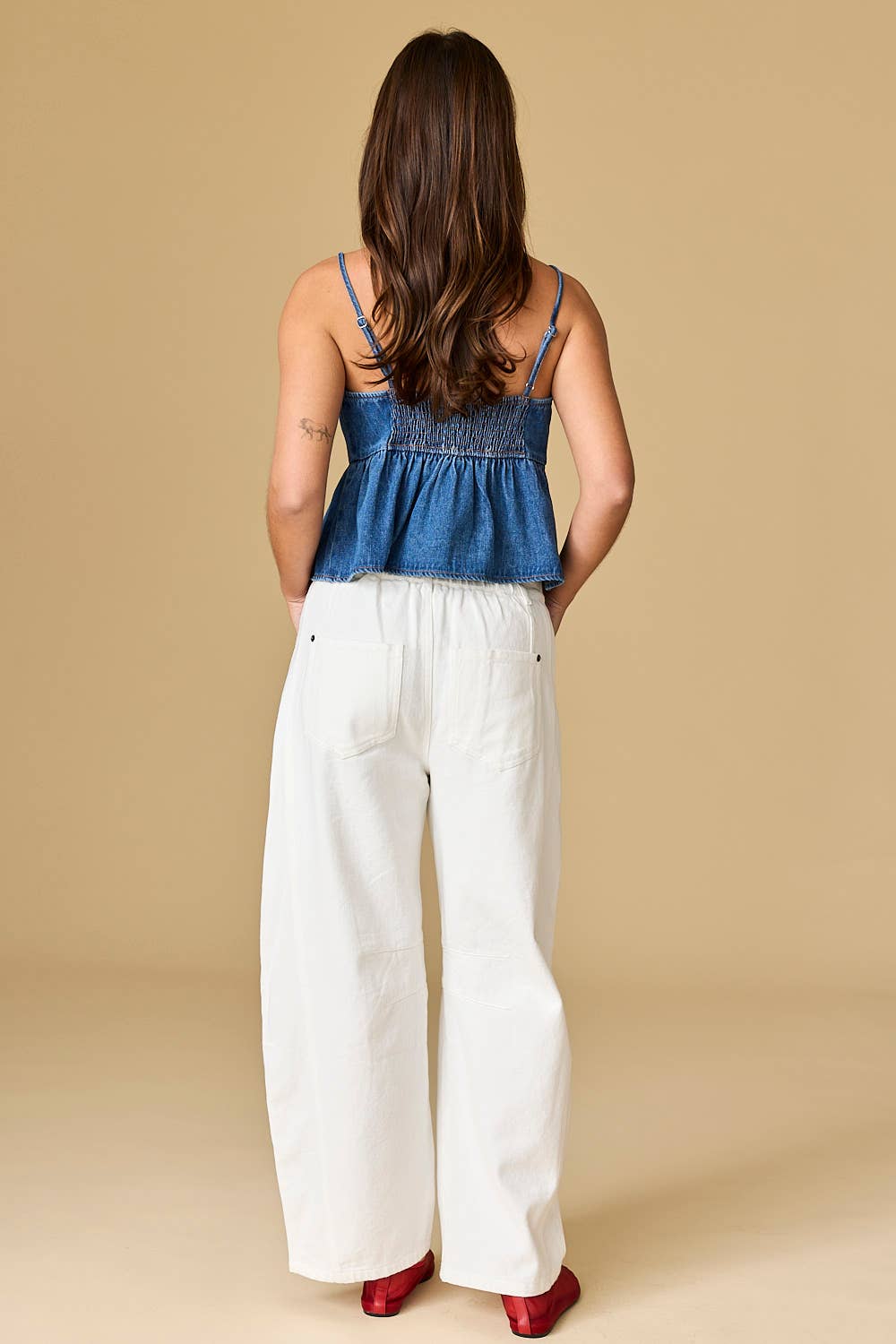 Bow DenimTop
