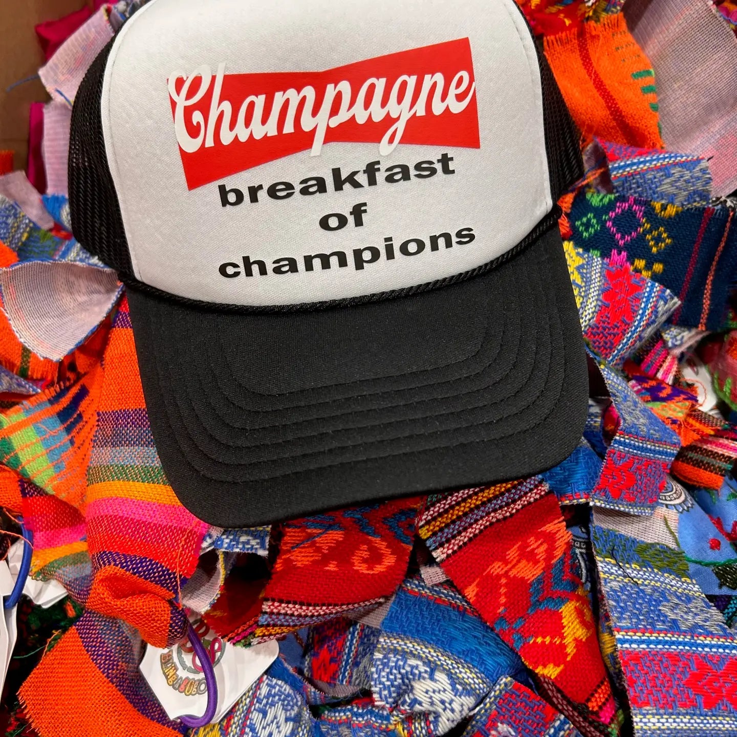 CHAMPAGNE TRUCKER HAT