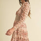 Floral Lace Mini Dress