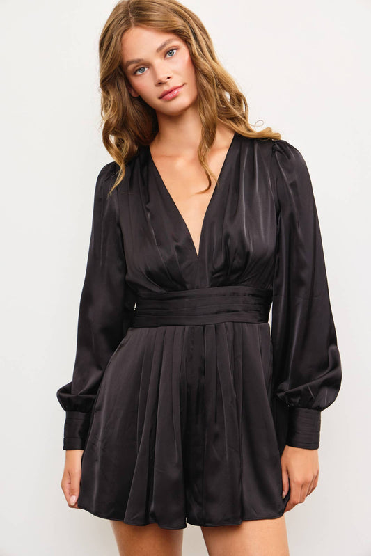 LONG SLEEVE ROMPER