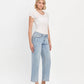 MID RISE CROP  DAD JEANS
