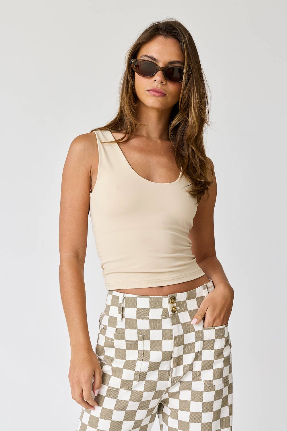 PT17525 - Gianna Seamless Knit Tank Top