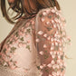 Floral Lace Mini Dress