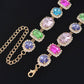 Multi Shape Stone Necklace