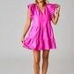 BUDDY LOVE RUFFLE SLEEVE DRESS