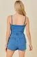 Cami Denim Romper